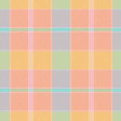 Rainbow Pastel Plaid textured Seamless Pattern