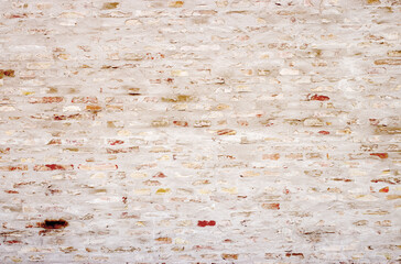 Red brick walls, brick room, interior texture, wall background.