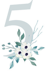 watercolor- lettering- font- bouquet- floral alphabet- alphabet- abc- white flower- line texture- rustic- romantic- wedding ornament- wedding decorative- wedding- font illustration- letter