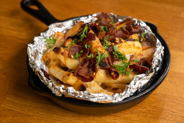 Bacon French Fries with Cheese