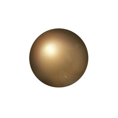 Boule dorée brillante - 551110568