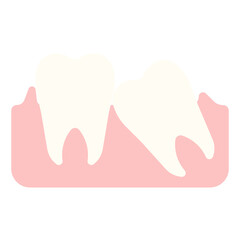 impacted tooth icon