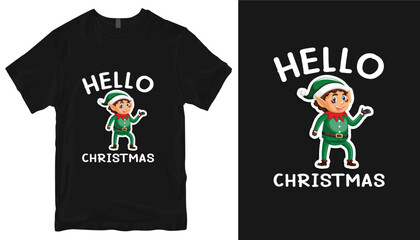 Christmas vector design for banner, poster, background, and T-Shirt design with Printable file