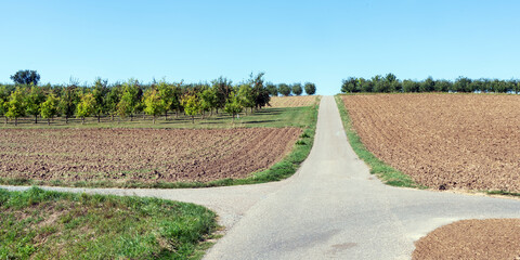 Felder und Äcker