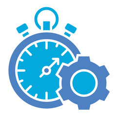 Productivity Glyph Two Color Icon