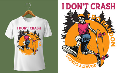 BEST COOL I DON'T CRASH I DO RANDOM GRAVITY CHECKS DESIGN FOR POD