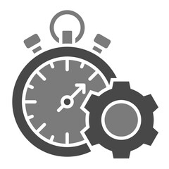 Productivity Greyscale Glyph Icon