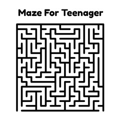 Maze Challenge For Boys And Girls