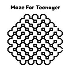 Maze Challenge For Boys And Girls