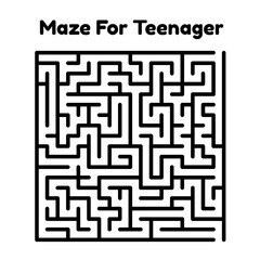 Maze Challenge For Boys And Girls
