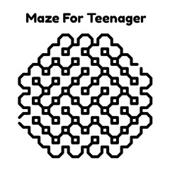 Maze Challenge For Boys And Girls