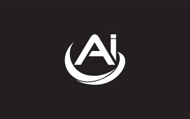 Financial business symbol and investment logo design vector with the letters and alphabets