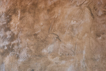 Old plaster wall background with cracks Loft style decoration