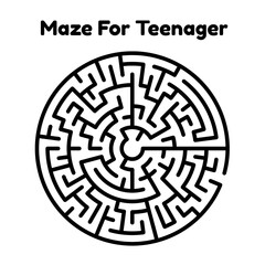 Maze Challenge For Boys And Girls