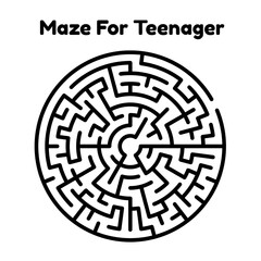 Maze Challenge For Boys And Girls
