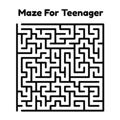 Maze Challenge For Boys And Girls