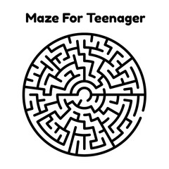 Maze Challenge For Boys And Girls