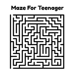 Maze Challenge For Boys And Girls