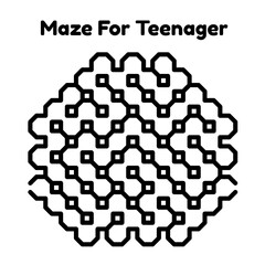 Maze Challenge For Boys And Girls