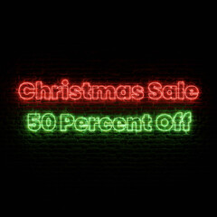 Christmas Sale 50 Percent Off