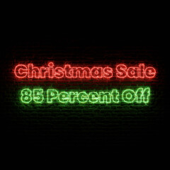 Christmas Sale 85 Percent Off
