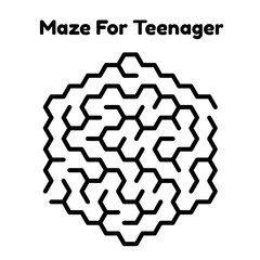 Maze Book Pages For Teenager's