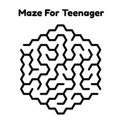 Maze Book Pages For Teenager's