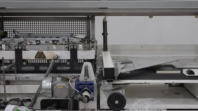 Vacuum Pack Books Print Production Process Packaging Machine