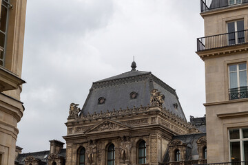 Obraz premium the facade of the house