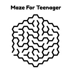Maze Book Pages For Teenager's