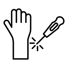 Laser Therapy Icon Style