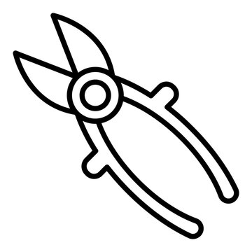 Wire Cutter Icon Style