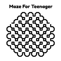 Maze Challenge For Teenager's