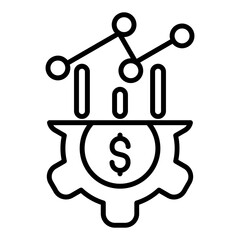 Market Forecast Icon Style