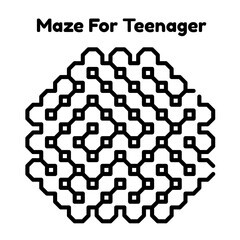 Maze For Teenager