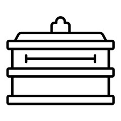 People Coffin Icon Style