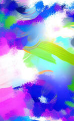 Obraz na płótnie Canvas colorful motley background