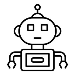 Robot Icon Style