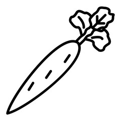 Carrot Icon Style