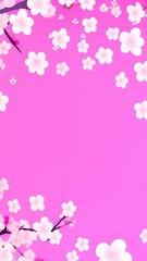 pink cherry blossom background,background with flowers