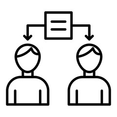 Information Sharing Icon Style