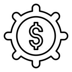 Sales Automation Icon Style