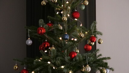 decorated christmas tree