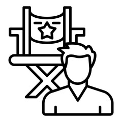 Director Male Icon Style