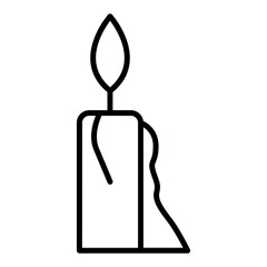 Candles Icon Style