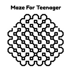 Maze For Teenager