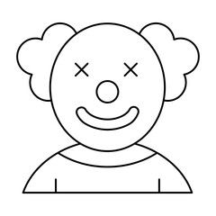 Clown Icon Style