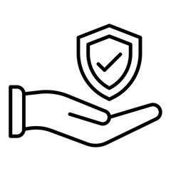 Life Insurance Icon Style