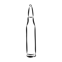 Bullet. Doodle style bullet vector