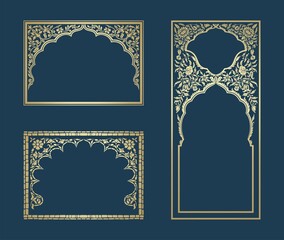 Obraz premium traditional paisley floral pattern, textile , Rajasthan, royal India 